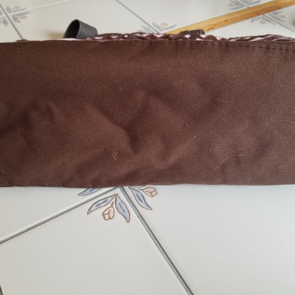 Pink & Brown Diaper Bag with Changing Pad - Picture 12 of 12